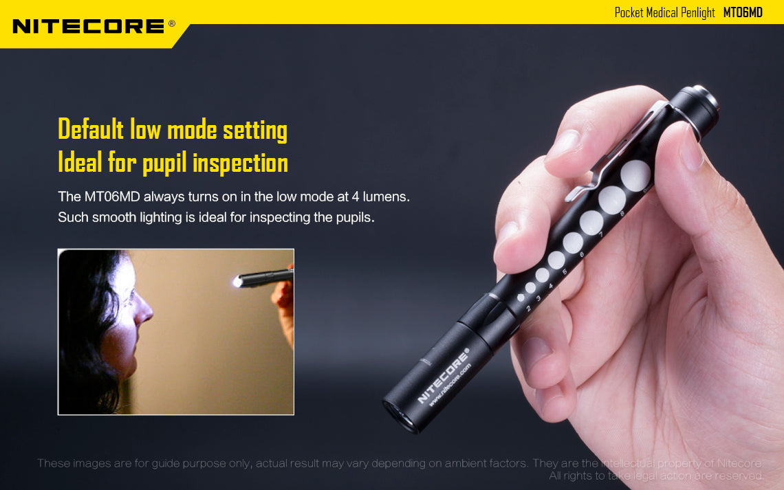 NITECORE MT06MD Nichia Pen Light 1000LM