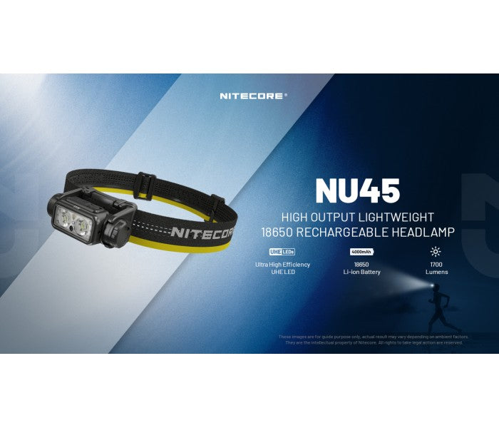 NITECORE NU45 Headlamp 1700LM