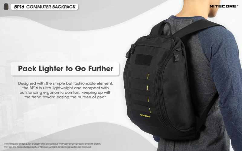 NITECORE BP16 Multi-Purpose Modular Backpack 16L