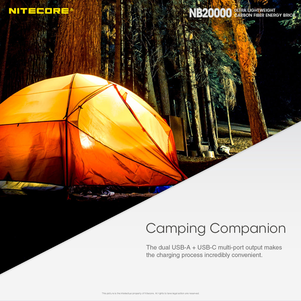 NITECORE NB20000 Gen II Power Bank 20000mAh