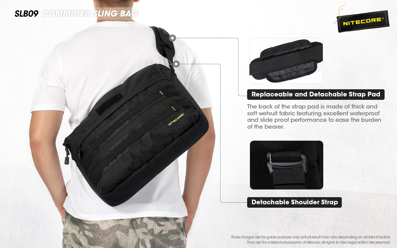 NITECORE SLB09 Commuter Sling Bag 9L