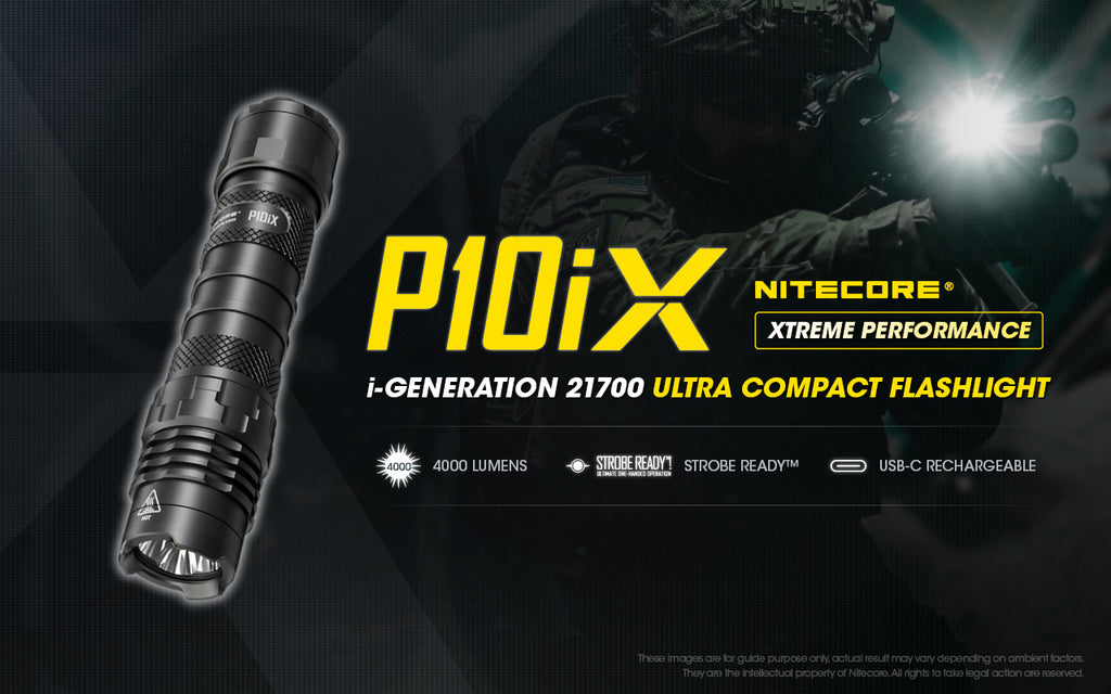 NITECORE P10iX Flashlight 4000LM