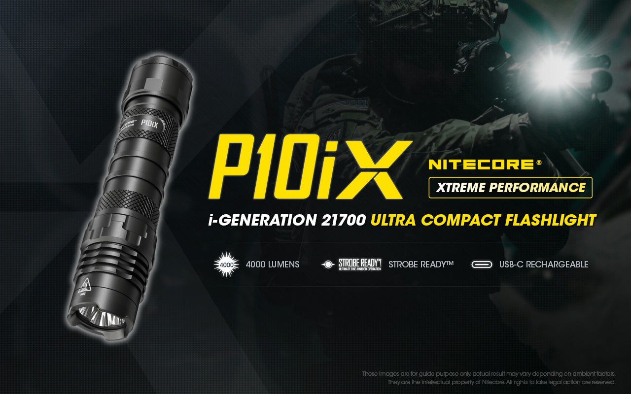 NITECORE P10iX Flashlight 4000LM