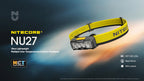 NITECORE NU27 Multi-Color Headlamp 600LM