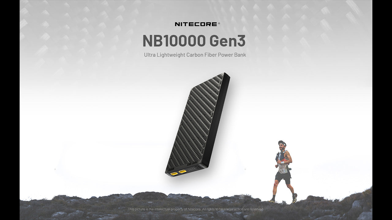 NITECORE NB10000 Gen 3 Ultra-Slim Power Bank 10000mAh