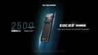 NITECORE EDC23 Ultra-Slim Flashlight 2500LM