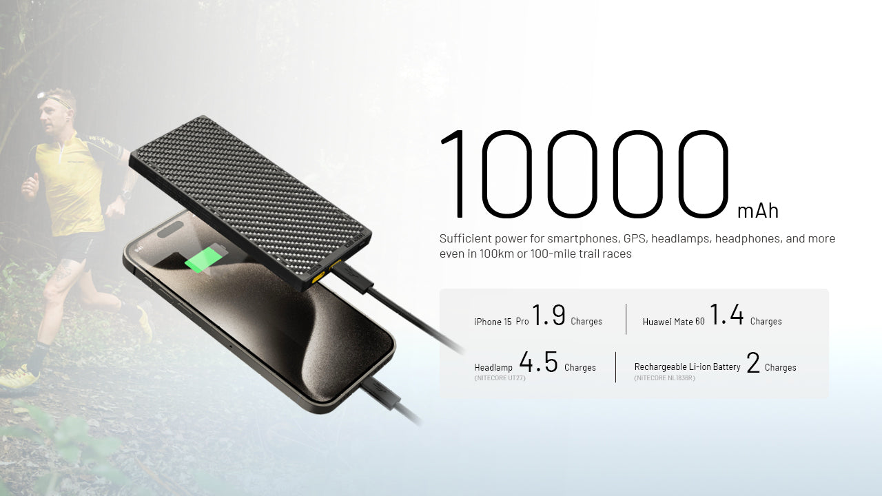 NITECORE NB10000 Gen 3 Ultra-Slim Power Bank 10000mAh