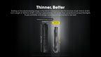 NITECORE EDC23 Ultra-Slim Flashlight 2500LM