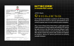 NITECORE EF1 Explosion-Proof Flashlight 830LM
