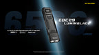 NITECORE EDC29 Flashlight 6500LM