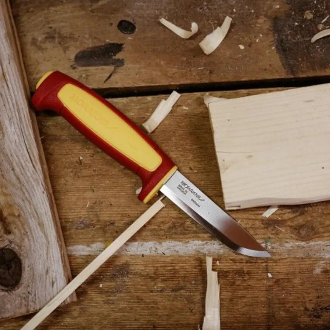MORAKNIV Basic 511 Yellow/Dala Red 2023 Limited Edition (C) Utility Knife 14146