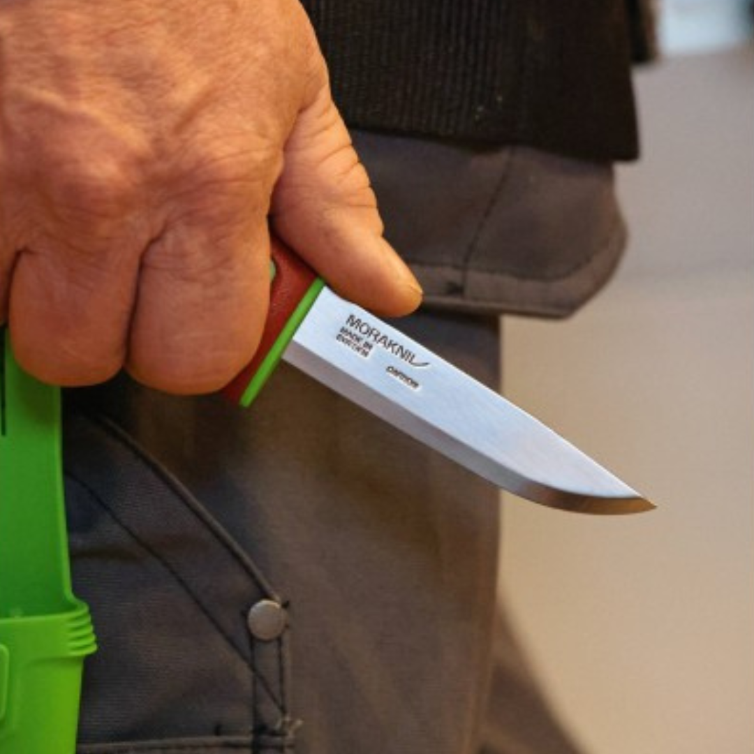 MORAKNIV Basic 511 Ivy Green/Dala Red 2024 Limited Edition (C) Utility Knife 14281
