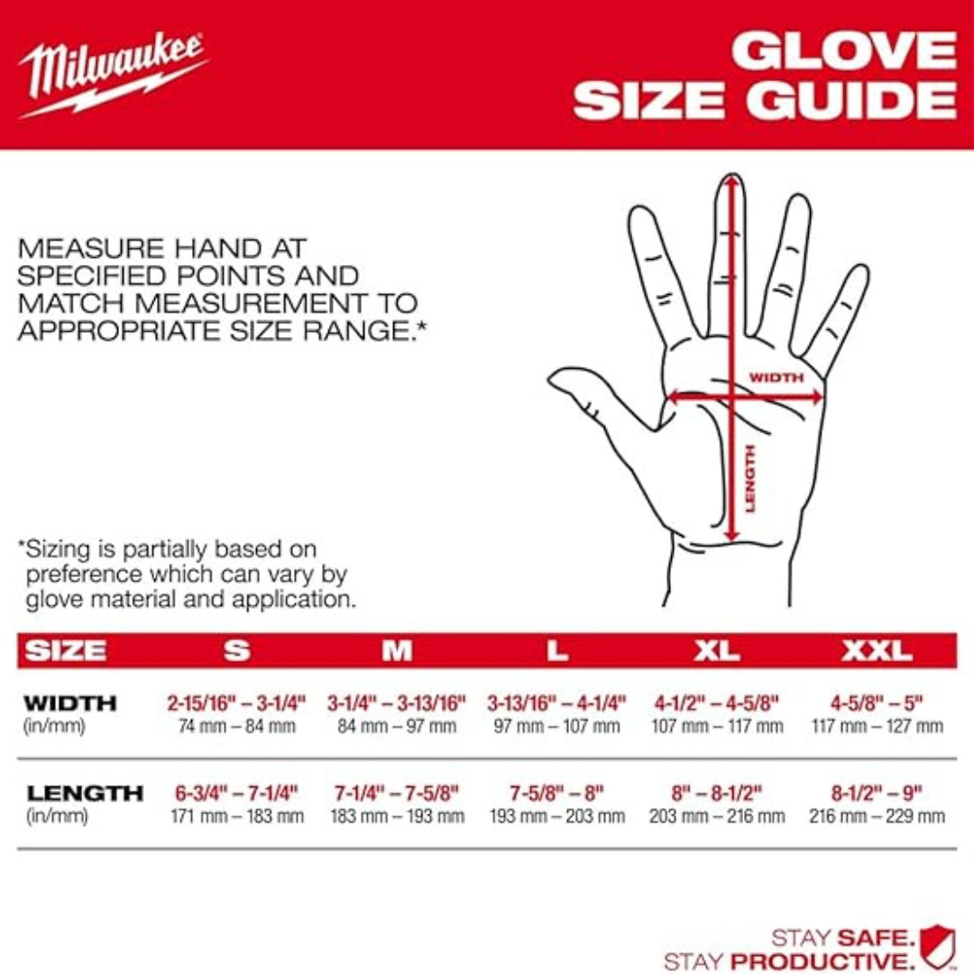 MILWAUKEE Impact Demolition Cut & Water Resistant Gloves