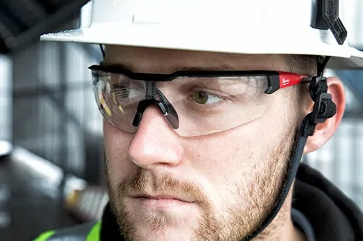 MILWAUKEE Eye Protection Anti-Fog Lenses Safety Glasses – Clear
