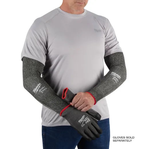 MILWAUKEE 18" Cut Level 5 Anti-Sliding Protective Sleeves