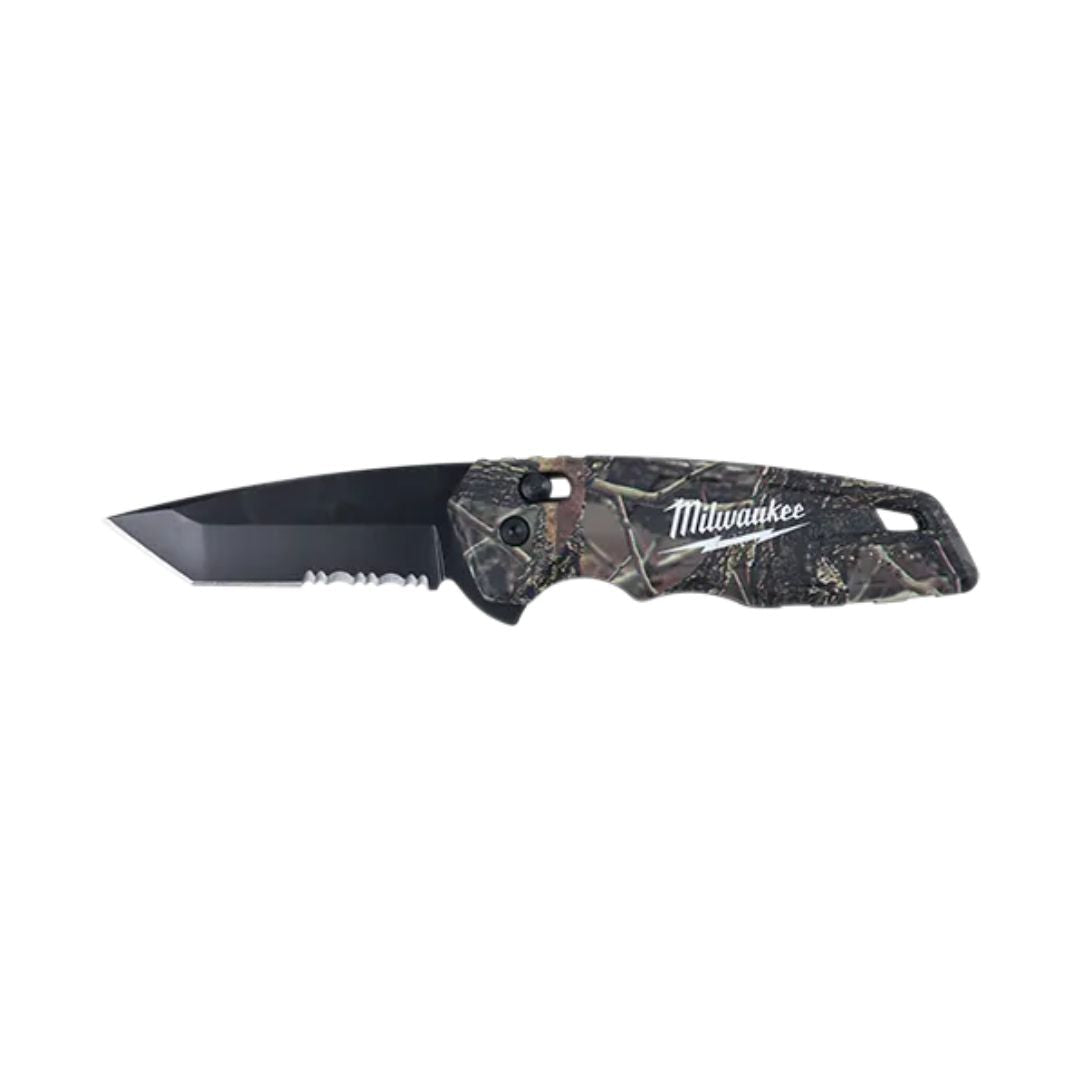 MILWAUKEE FASTBACK Camo Spring-Assisted Folding Knife