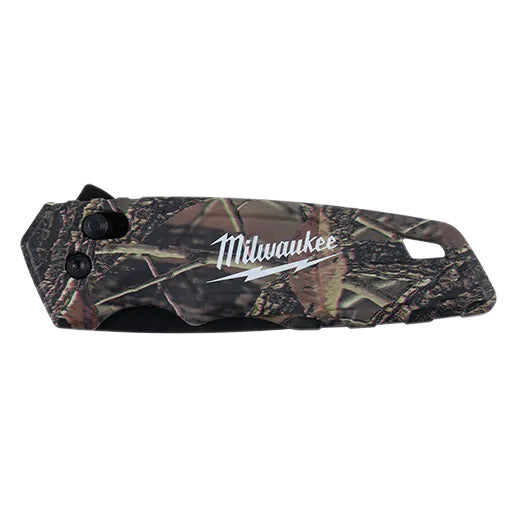 MILWAUKEE FASTBACK Camo Spring-Assisted Folding Knife