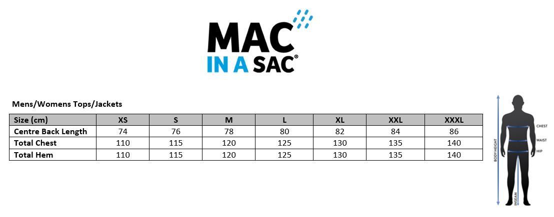 MAC IN A SAC Origin Unisex Waterproof Jacket Jet Black