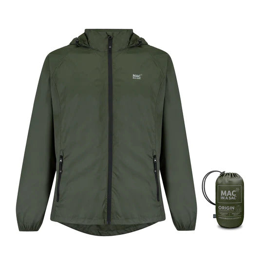 MAC IN A SAC Origin II Unisex Packable Waterproof Jacket P1
