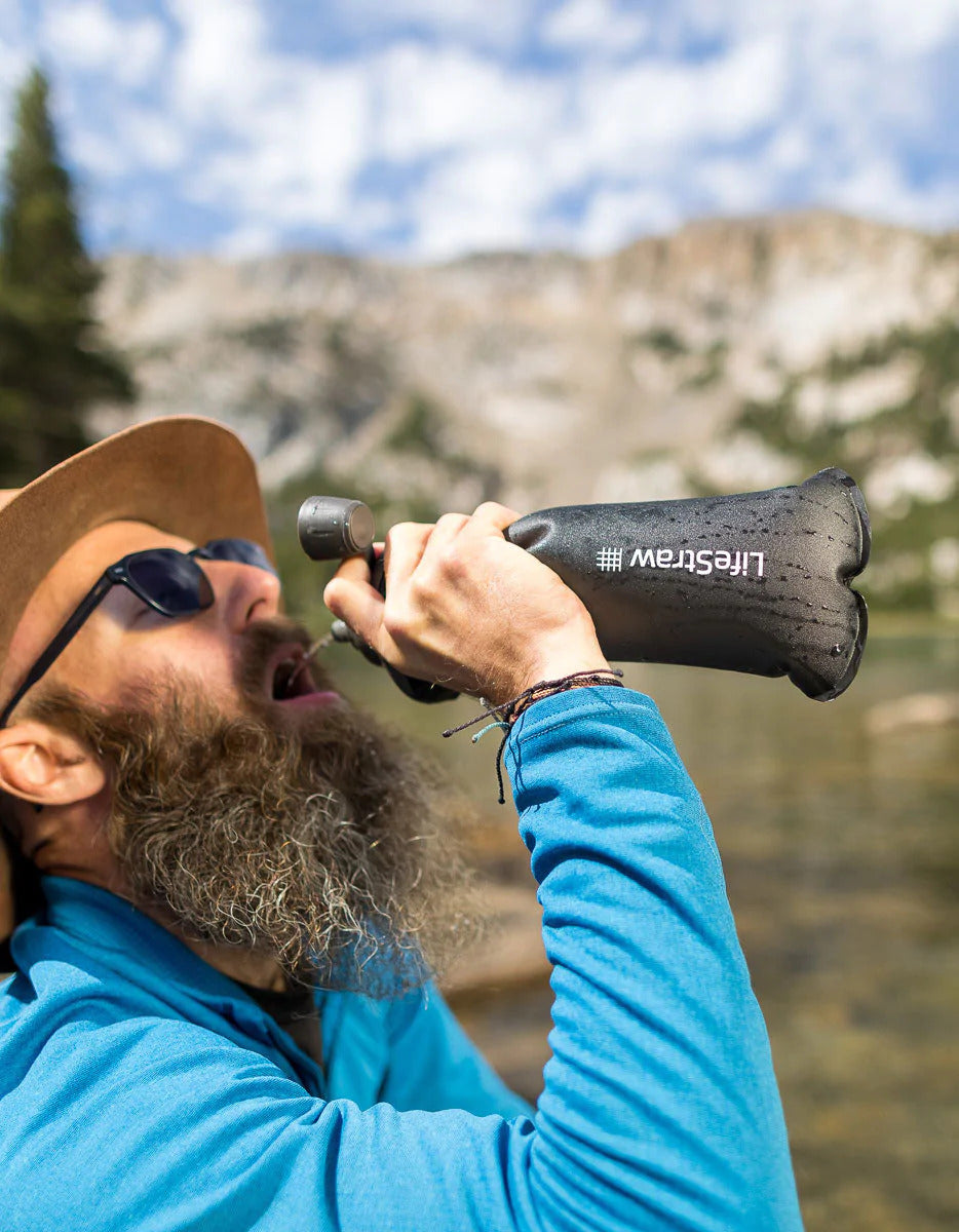 LIFESTRAW Peak Series Collapsible Squeeze Bottle 1L