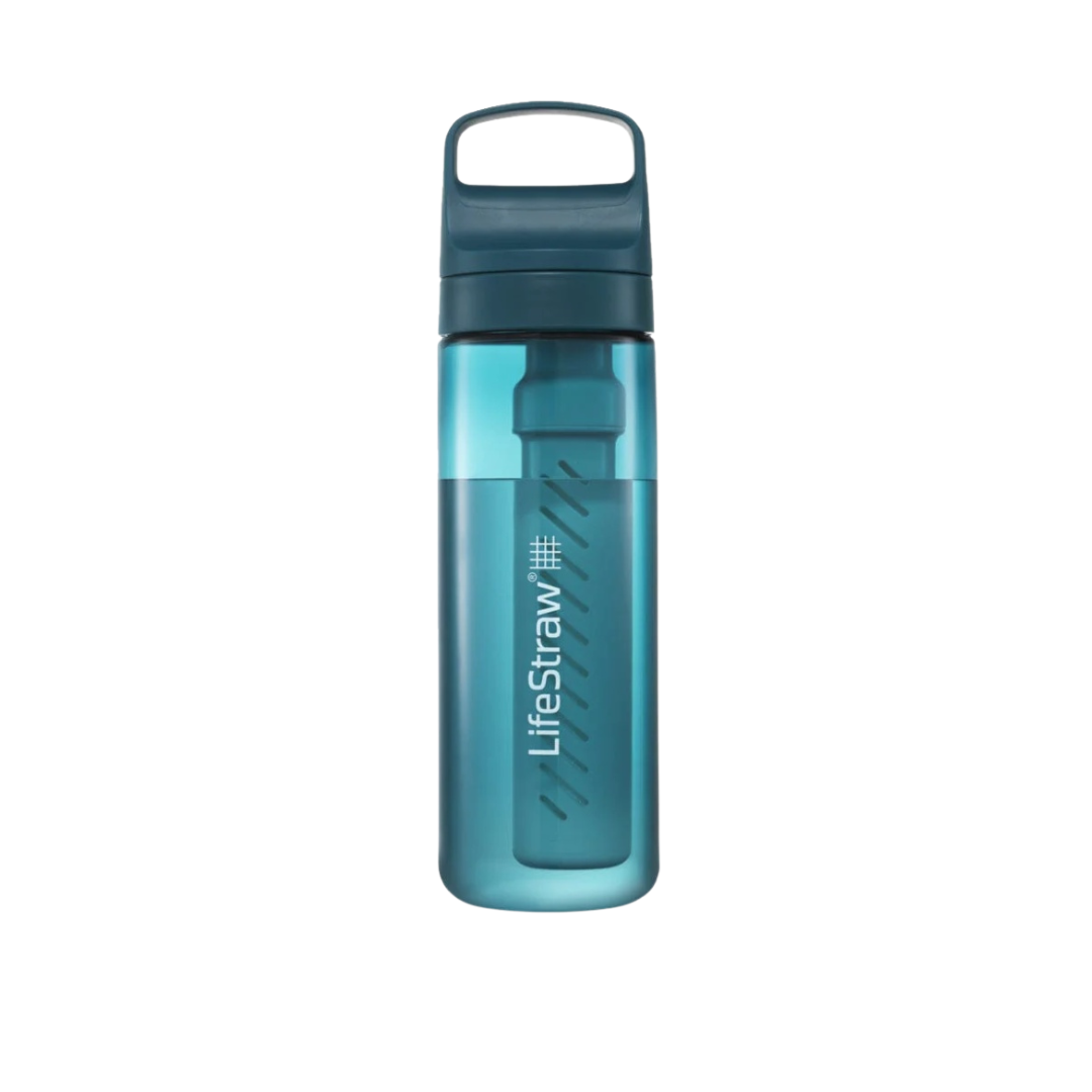 LIFESTRAW Go Series 22 oz BPA Free Water Filter Bottle