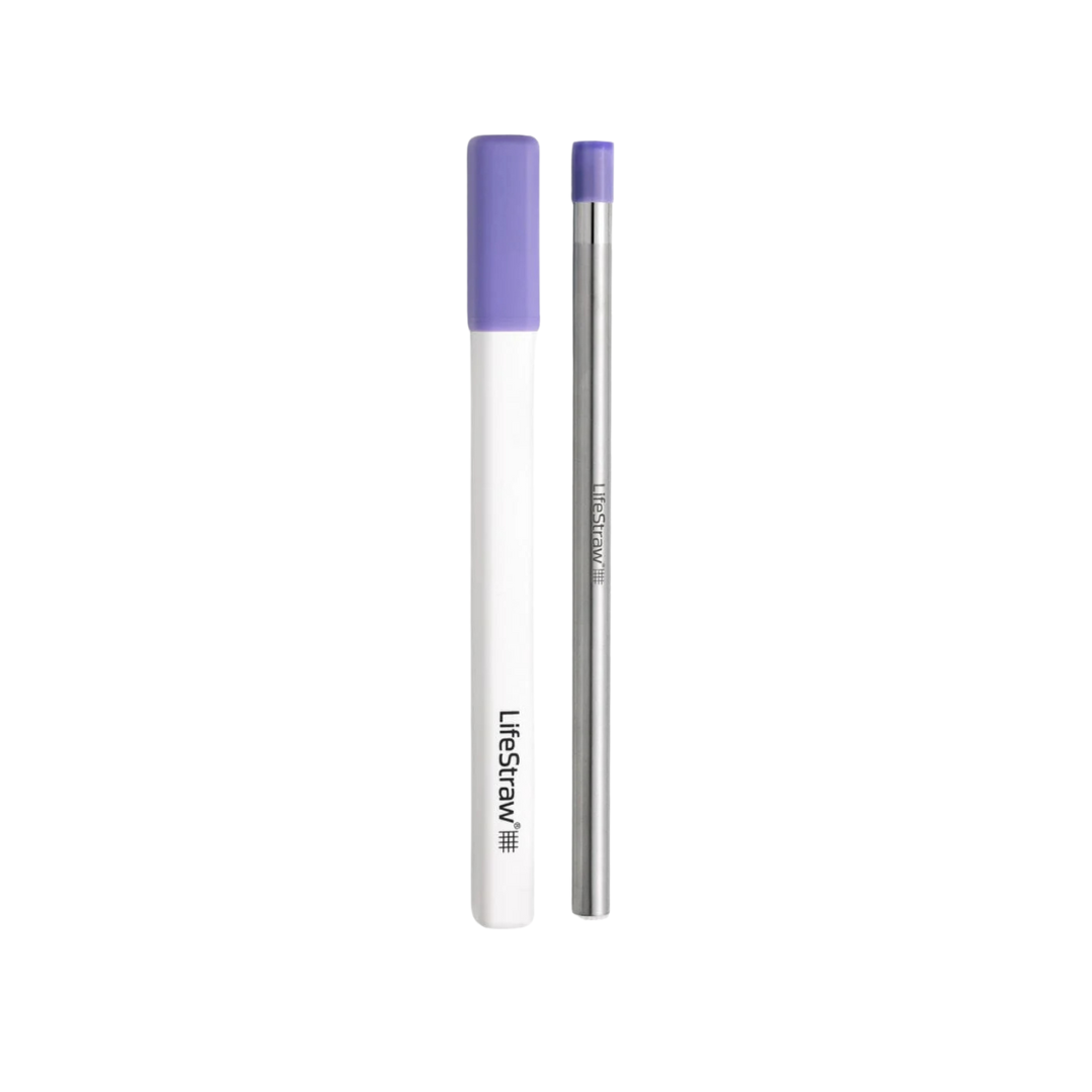 LIFESTRAW Sip Reusable Steel Filter Straw with Carry Case