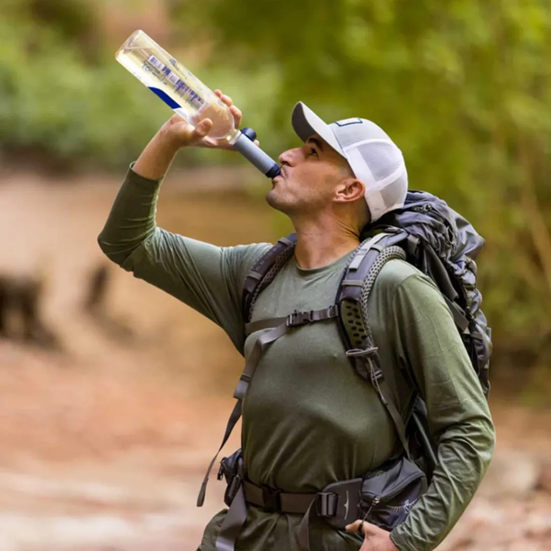 LIFESTRAW Peak Series Solo Personal Ultralight Fast Flow Water Filter