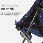 KZM Monogram Hygee Chair Black Camping Chair