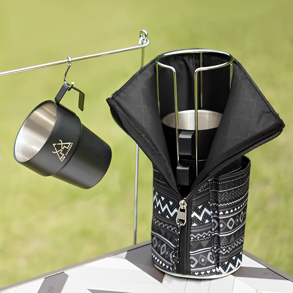 KZM New Black Mug 5P