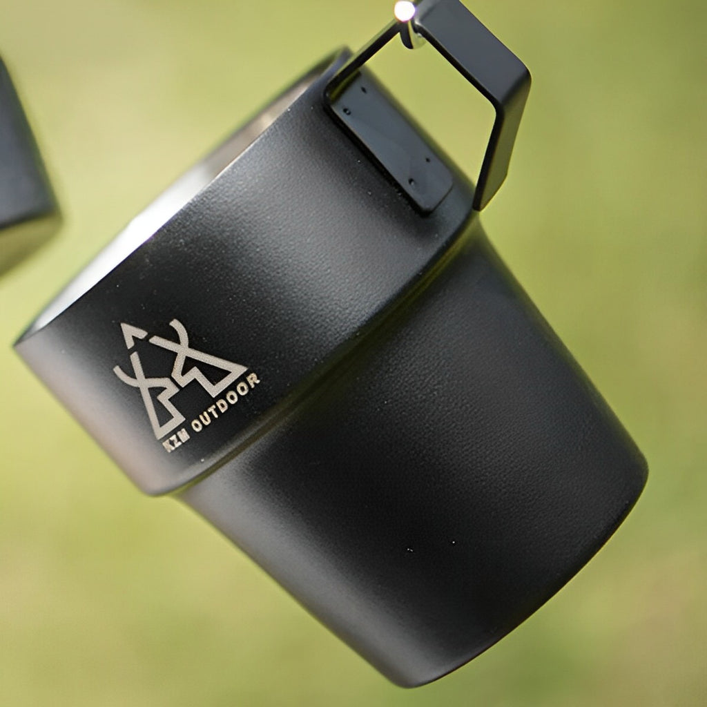 KZM New Black Mug 5P