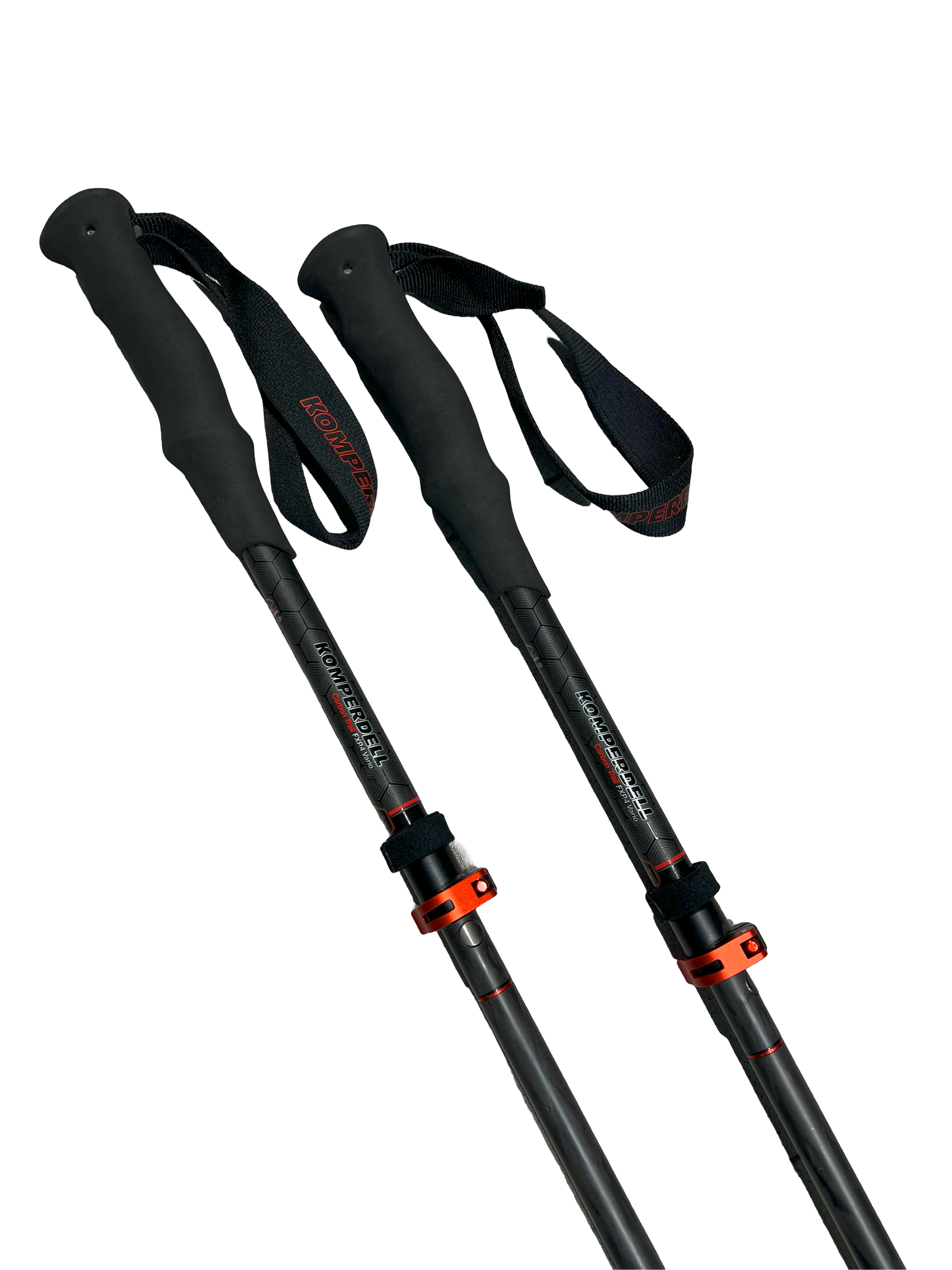 KOMPERDELL Carbon FXP 4 Trail Ultralight Vario Trekking Pole (105 - 125cm)