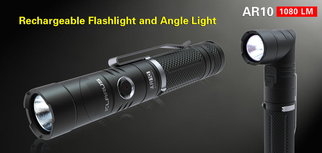 KLARUS AR10 1080 Lumen Rotatable Angle Light