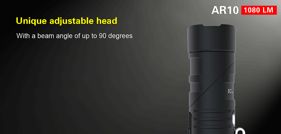 KLARUS AR10 1080 Lumen Rotatable Angle Light