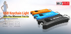 KLARUS Mi2 USB Keychain Light 1.5 - 40 Lumens