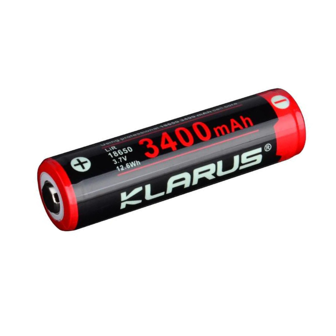 KLARUS 18650BAT-34 3400mAh Rechargeable Battery
