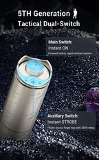 KLARUS K10 1200 Lumens 10th Anniversary LED Flashlight