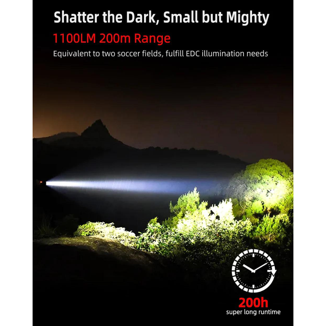 KLARUS EC20 Self Defense 1100 LM Rechargeable EDC Flashlight