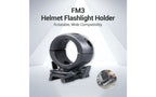 KLARUS FM3 Helmet Mount 23-27mm Flashlight