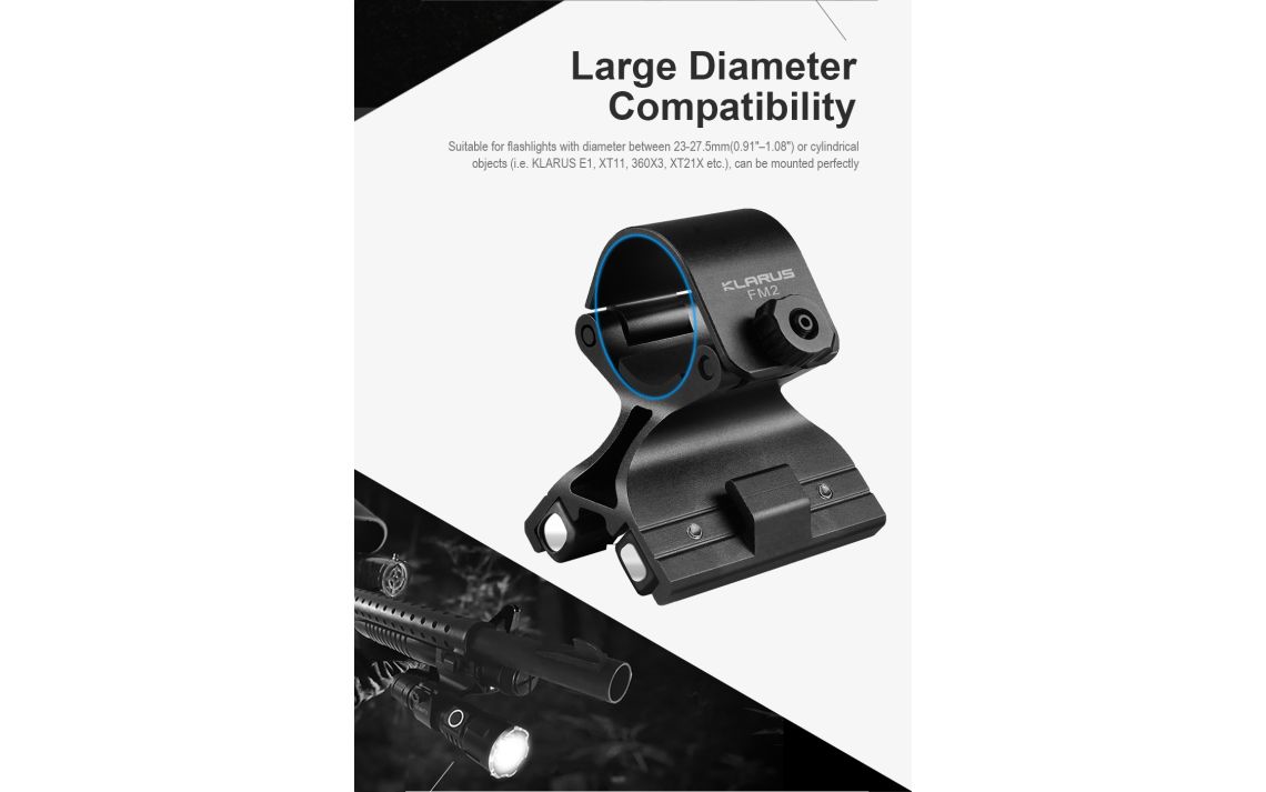 KLARUS FM2 Multifunctional Magnetic Flashlight Mount