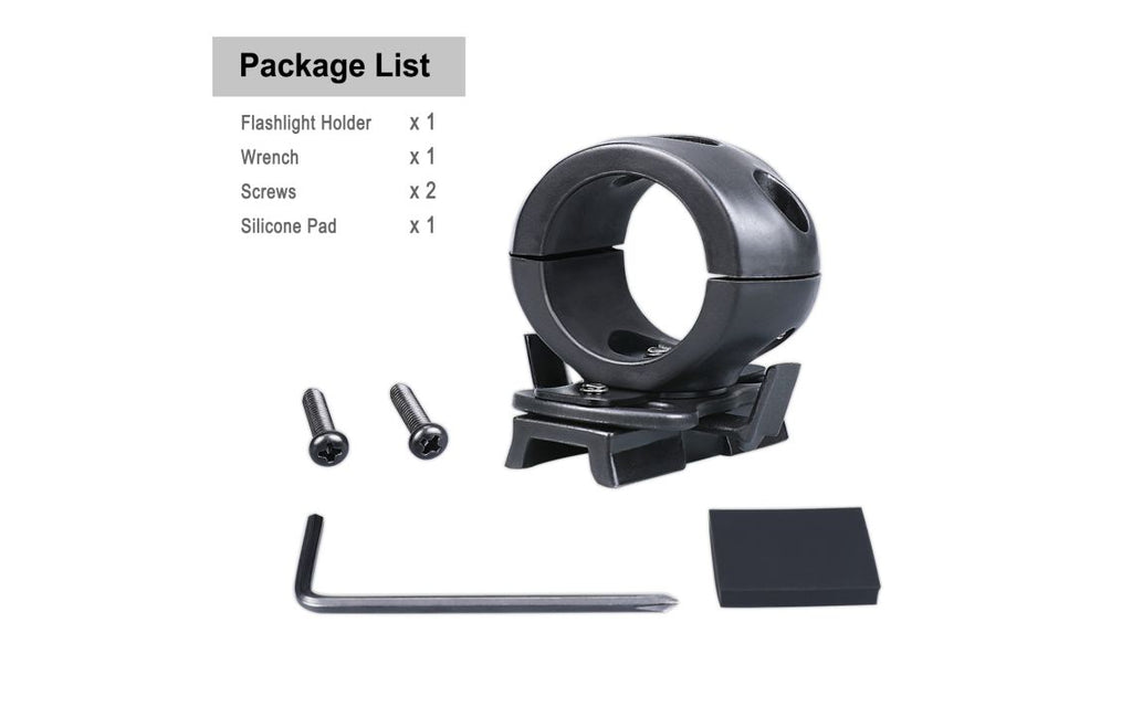 KLARUS FM3 Helmet Mount 23-27mm Flashlight