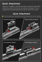 KLARUS GL4 Rail Light 3300LM Ultra Compact Flashlight