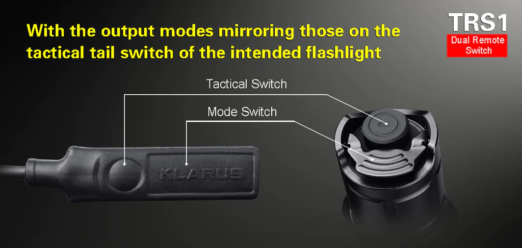 KLARUS TRS1 Multi-functional Dual Remote Switch