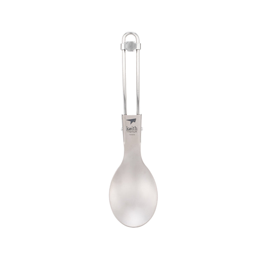 KEITH TITANIUM Folding Spoon Ti5302