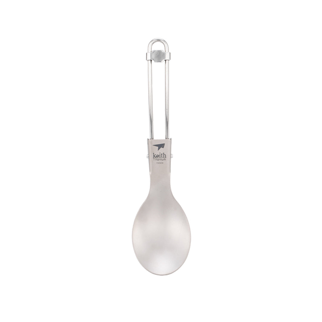 KEITH TITANIUM Folding Spoon Ti5302