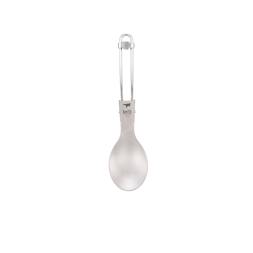 KEITH TITANIUM Folding Spoon Ti5302