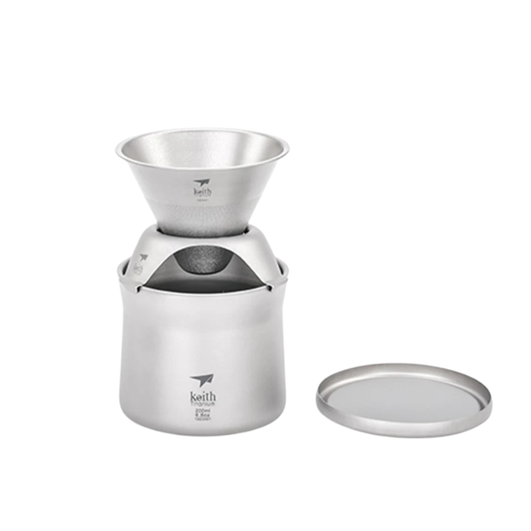 KEITH TITANIUM Mini Tea and Coffee Maker 220ml Ti3911