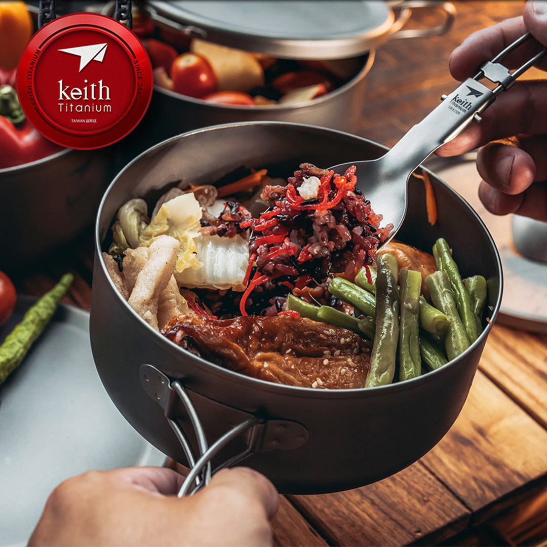 KEITH TITANIUM Bento Lunch Box 1000ml Ti5328