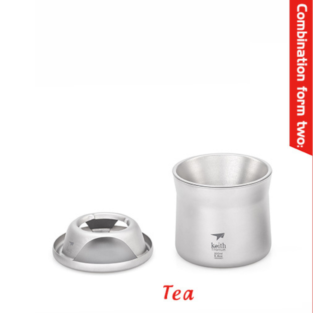 KEITH TITANIUM Mini Tea and Coffee Maker 220ml Ti3911