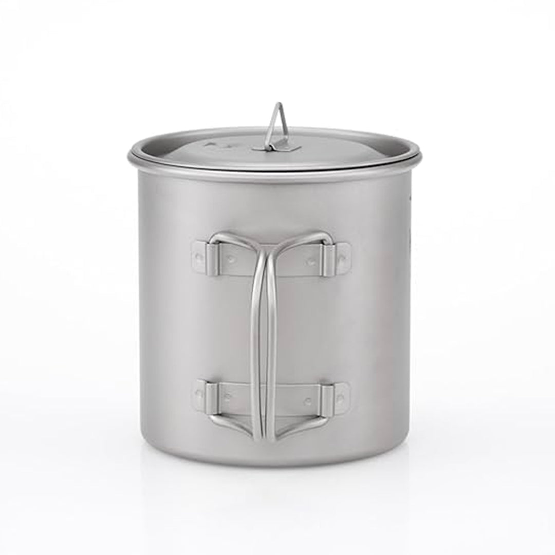 KEITH TITANIUM Single-Wall Mug with Folding Handle & Lid 550ml Ti3206