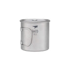 KEITH TITANIUM Single-Wall Mug with Folding Handle & Lid 650ml Ti3208